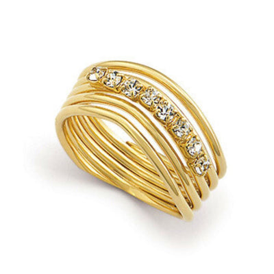 Anillo Power Oro Laminado