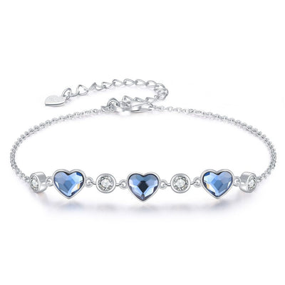 Pulsera Nice Blue Plata Italiana