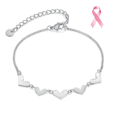 Pulsera Cuore White Acero