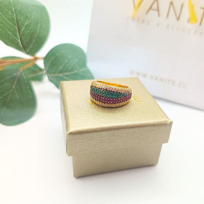 Anillo Color Oro Laminado