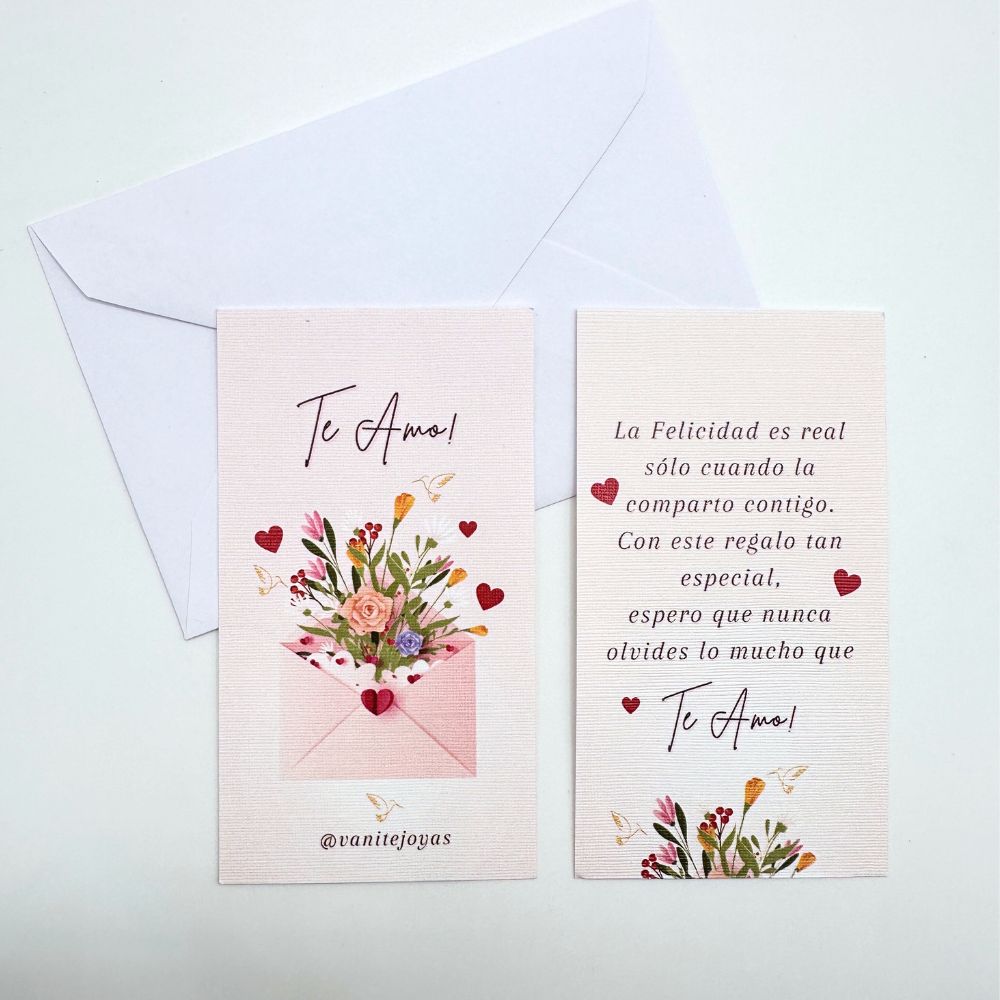 Tarjeta de Amor Carta