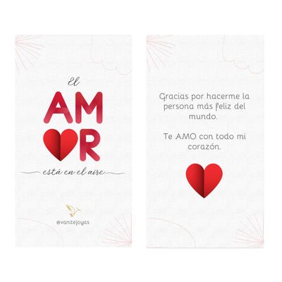 Tarjeta de Amor Corazón