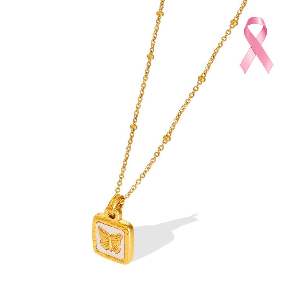 Collar Mariposa Acero