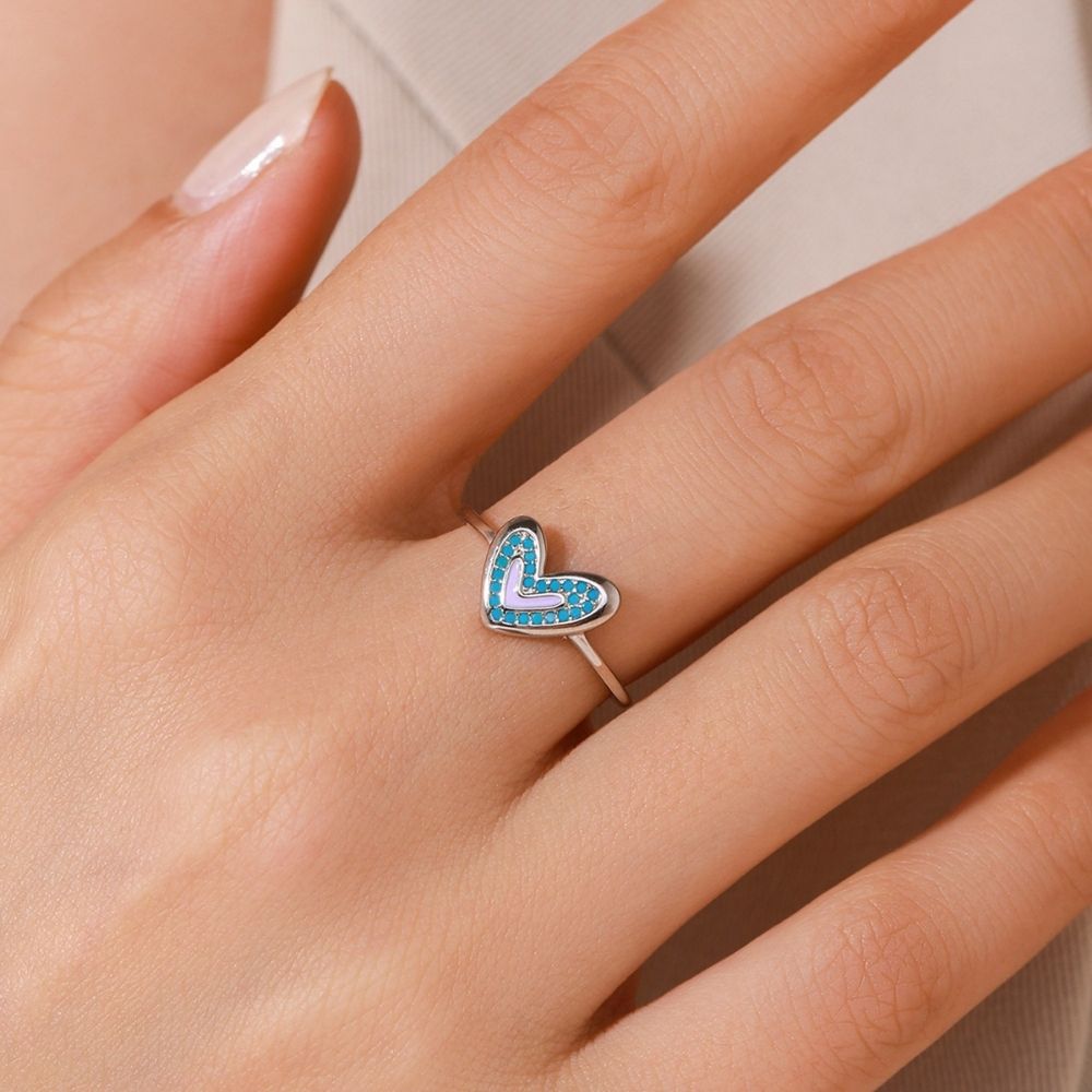 Anillo Luvy Plata Italiana