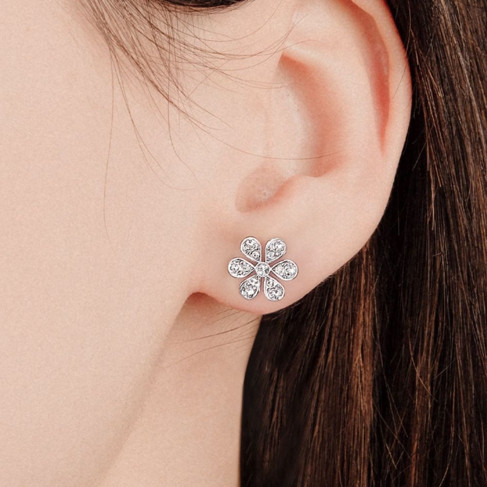 Aros Jazmin Cristales