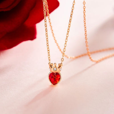 Collar Nice Queen Plata Italiana