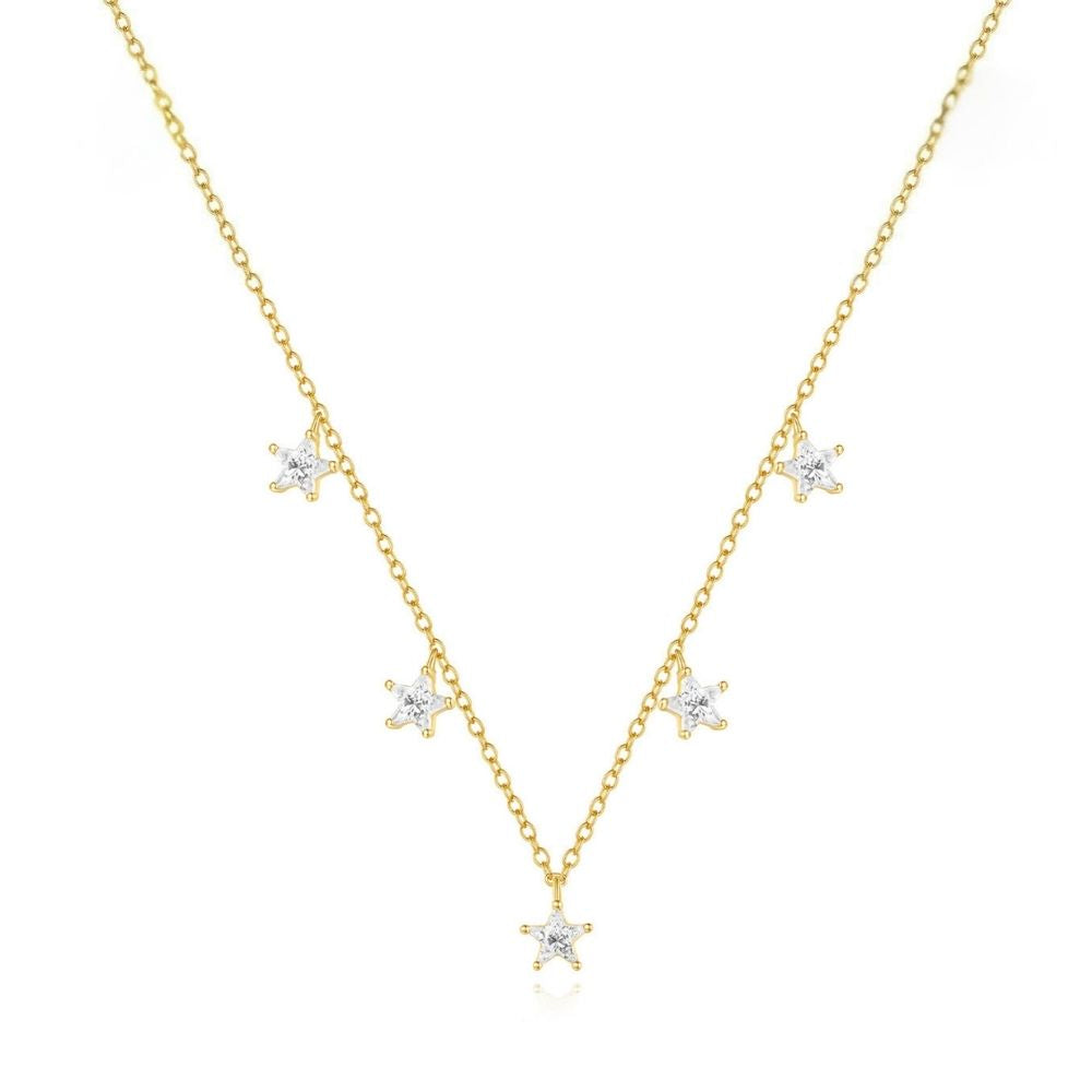 Collar Cosmic Plata Italiana