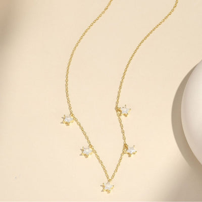 Collar Cosmic Plata Italiana