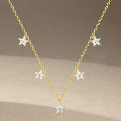 Collar Cosmic Plata Italiana