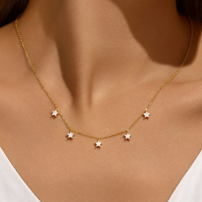 Collar Cosmic Plata Italiana