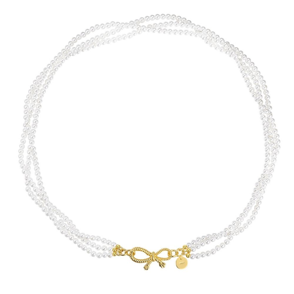 Collar Coquet Plata Italiana