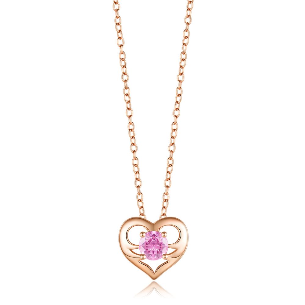 Collar Bonny Rose Plata Italiana