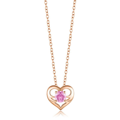 Collar Bonny Rose Plata Italiana