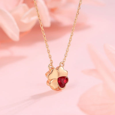 Collar Nice Lucky Plata Italiana