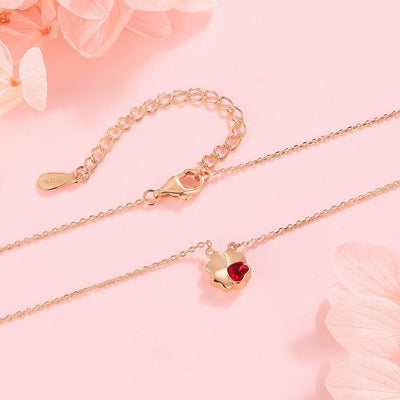 Collar Nice Lucky Plata Italiana