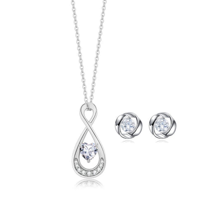 Conjunto Freya White Plata Italiana