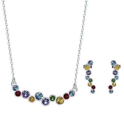 Conjunto Rainbow Plata Italiana