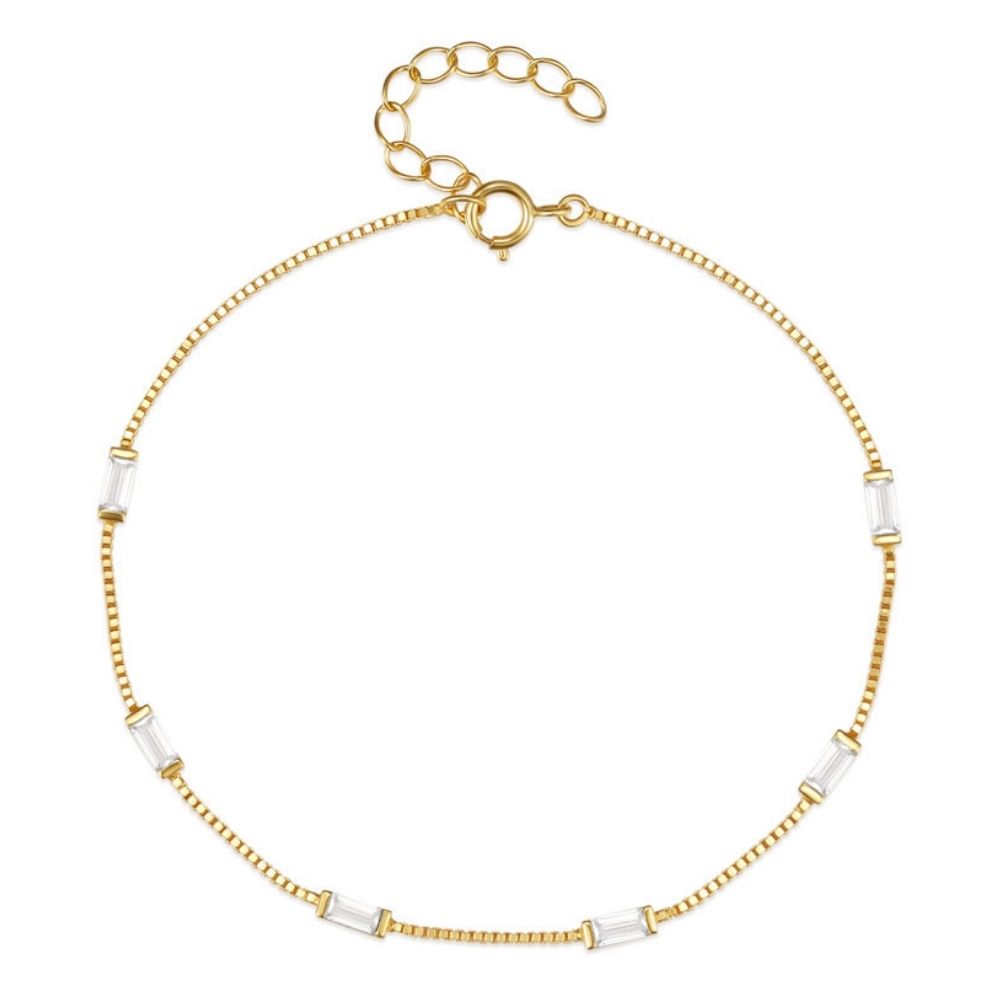 Pulsera Iris Plata Italiana-Crystal