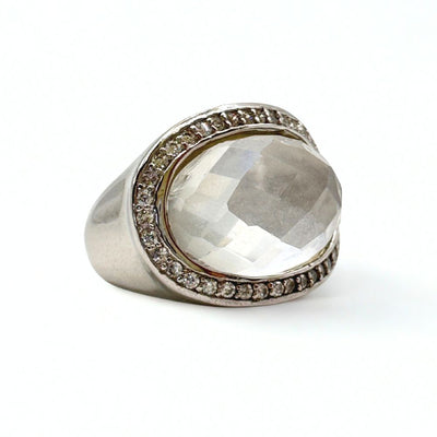 Anillo Milan Plata Italiana