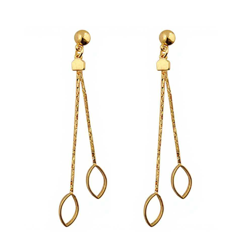 Aros Nilay Oro Laminado
