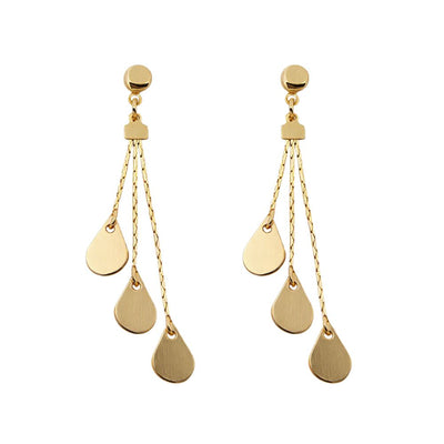 Aros Milfontes Oro Laminado