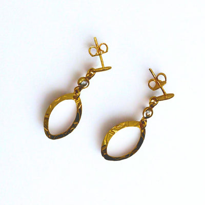 Aros Sarah Oro Laminado