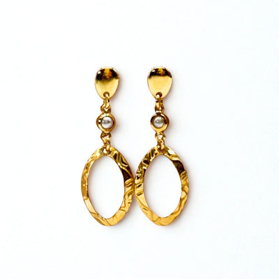 Aros Sarah Oro Laminado