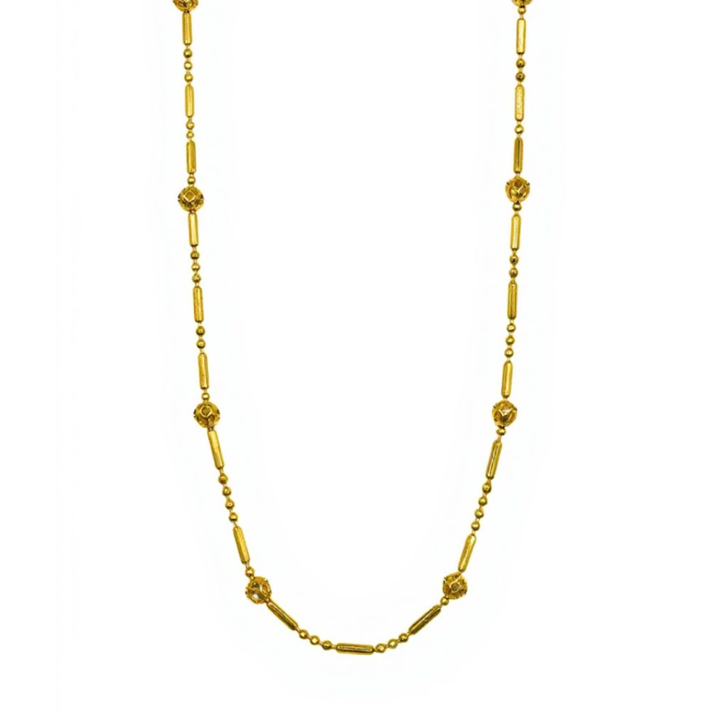 Collar Clef Oro Lamino