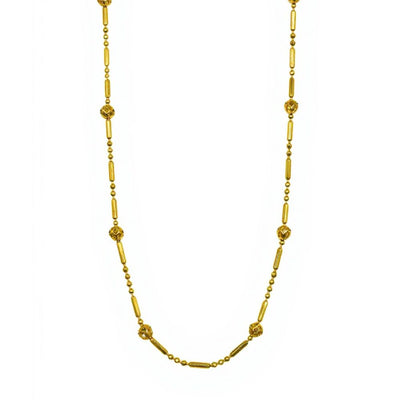 Collar Clef Oro Lamino