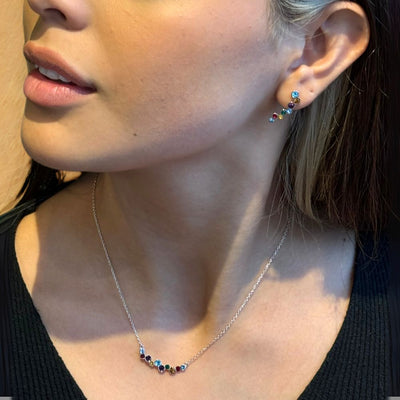 Conjunto Rainbow Plata Italiana
