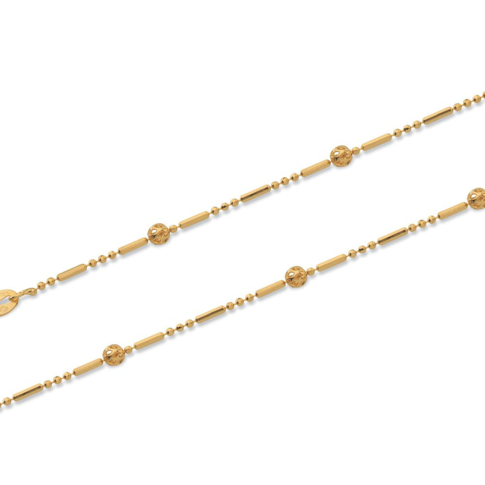 Pulsera Clef Oro Laminado
