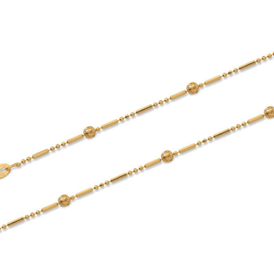 Pulsera Clef Oro Laminado