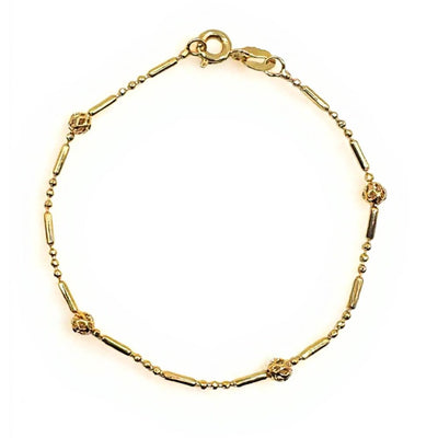 Pulsera Clef Oro Laminado